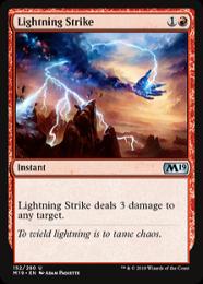 【M19】【ENG】【Foil】《稲妻の一撃/Lightning Strike》