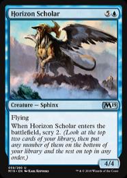 【M19】【ENG】【Foil】《地平の識者/Horizon Scholar》