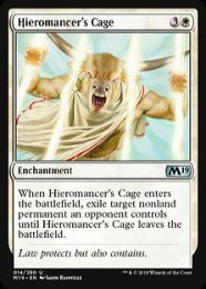 【M19】【ENG】【Foil】《秘儀術師の檻/Hieromancer's Cage》