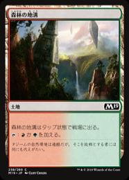 【M19】【JPN】【Foil】《森林の地溝/Timber Gorge》