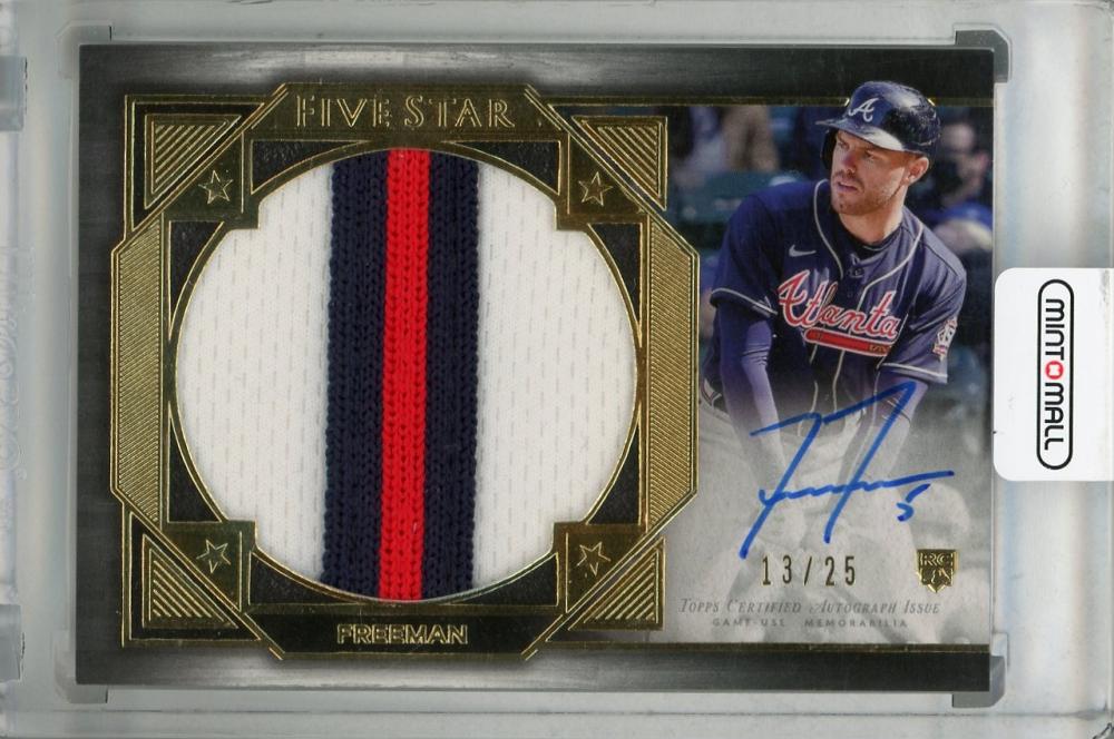 フレディ フリーマン 2013 Topps Five star 直筆サイン