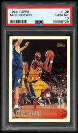 PSA10 RC コービー ブライアント / kobe NBA ミントモール / MINT VAULT店 (MSV委託品通販) / 1996-97 Topps #138
