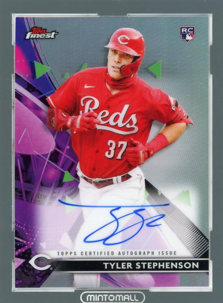 ミントモール Mint 池袋店 21 Topps Finest Baseball Cincinnati Reds Tyler Stephenson Finest Autographs