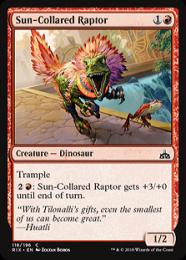 【RIX】【ENG】《太陽襟の猛竜/Sun-Collared Raptor》