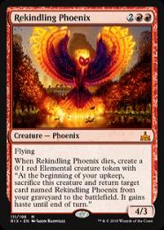 【RIX】【ENG】【Foil】《再燃するフェニックス/Rekindling Phoenix》