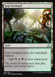 【RIX】【ENG】【Foil】《穢れた果樹園/Foul Orchard》