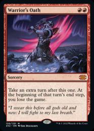 MTG 英語　Warrior's Oath 戦士の誓言 MTG 戦士の誓言/Warrior's Oath 英語版 戦士の誓言/Warrior's Oath