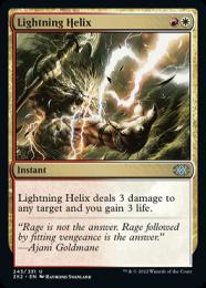 【2X2】【ENG】【Foil】《稲妻のらせん/Lightning Helix》