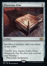 【2X2】【ENG】【Foil】《ファイレクシアの供犠台/Phyrexian Altar》