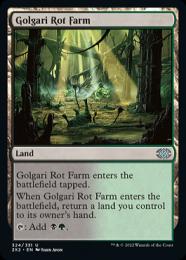 【2X2】【ENG】《ゴルガリの腐敗農場/Golgari Rot Farm》