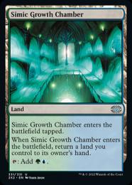 シミックの成長室/Simic Growth Chamber foil４枚セット シミックの成長室/Simic Growth Chamber foil4枚セット