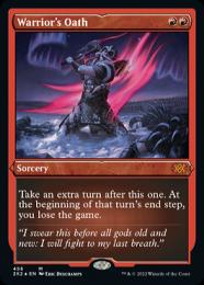 MTG 英語　Warrior's Oath 戦士の誓言 MTG 戦士の誓言/Warrior's Oath 英語版