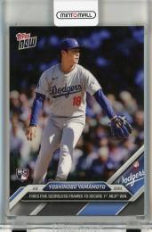 2024 Topps Now MLB #42 Yoshinobu Yamamoto RC