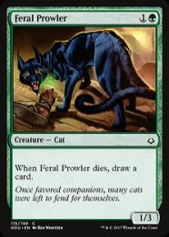 【HOU】【ENG】【Foil】《残忍な野猫/Feral Prowler》