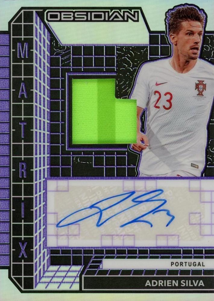 ミントモール Mint 千葉店 21 Panini Obsidian Adrien Silva Matrix Material Autographs Electric Etch Purple 1 41 75 ミントモール Mint 千葉店 21 Panini Obsidian Adrien Silva Matrix Material Autographs Electric Etch Purple 1 41 75