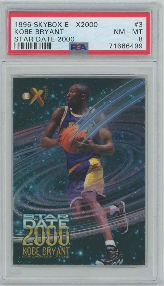 1996-97 Kobe Bryant #3 psa 8