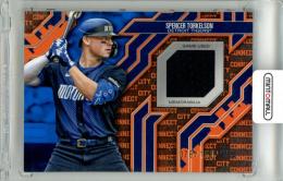 2025 Topps Series2 Baseball Spencer Torkelson #CC2-ST City Connect Swatch Collection Blue Parallel【076/150】 Tigers