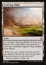 【AKH】【ENG】【Foil】《進化する未開地/Evolving Wilds》