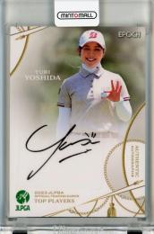 【本人提供】吉田優利 直筆サイン入りグローブ JLPGA 女子ゴルフ ミントモール / MINT 千葉店 / EPOCH JLPGA 日本女子プロゴルフ