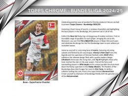 ◆予約◆SOCCER 2024-25 TOPPS CHROME BUNDESLIGA HOBBY