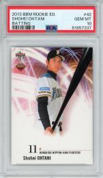 【PSA10】大谷翔平　2013年 ルーキーカード 日本ハム 鑑定済み PSA10】大谷翔平 2013年 ルーキーカード 日本ハム 鑑定済み