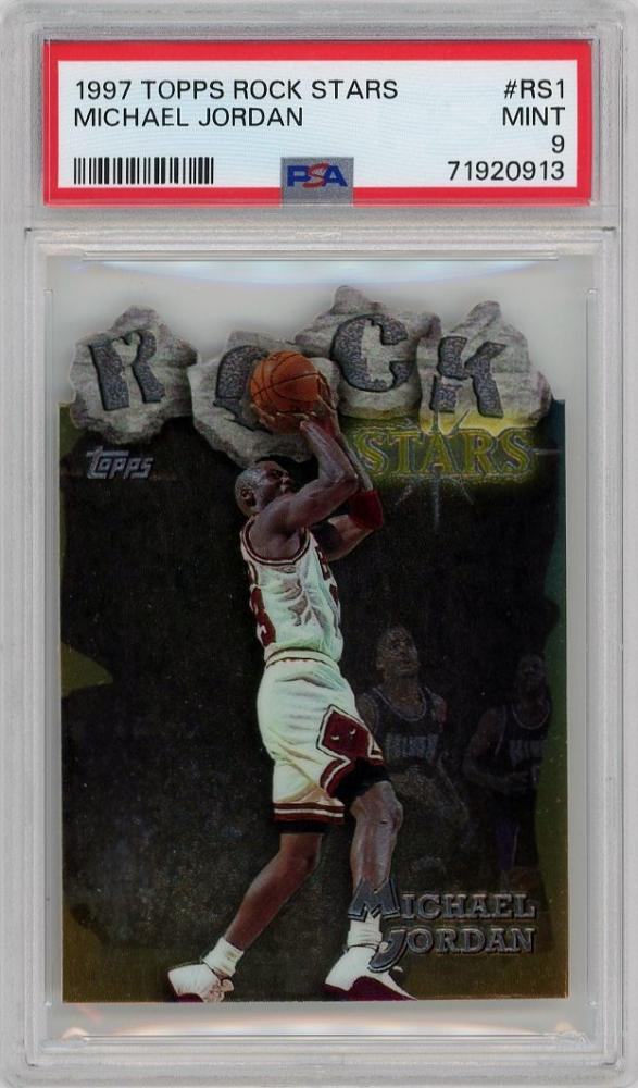 1997 TOPPS ROCK STARS MICHAEL JORDAN | ncrouchphotography.com