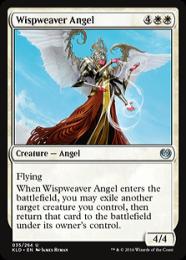 【KLD】【ENG】【Foil】《たなびき織りの天使/Wispweaver Angel》