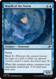 【EOE】【ENG】【Foil】〈070-U〉《嵐の口/Mouth of the Storm》