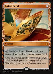 MTG 水蓮の花びら/Lotus Petal 日本語4枚 ミントモール / MINT GAMES MTG(東日本橋) / 【MPS】【ENG