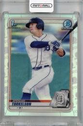 2020 Topps Bowman Draft Spencer Torkelson Chrome Base Refractor #BD-121 1st Detroit Tigers