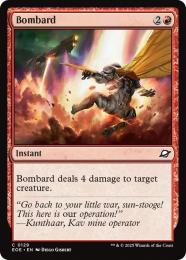 【EOE】【ENG】【Foil】〈129-R〉《砲撃/Bombard》