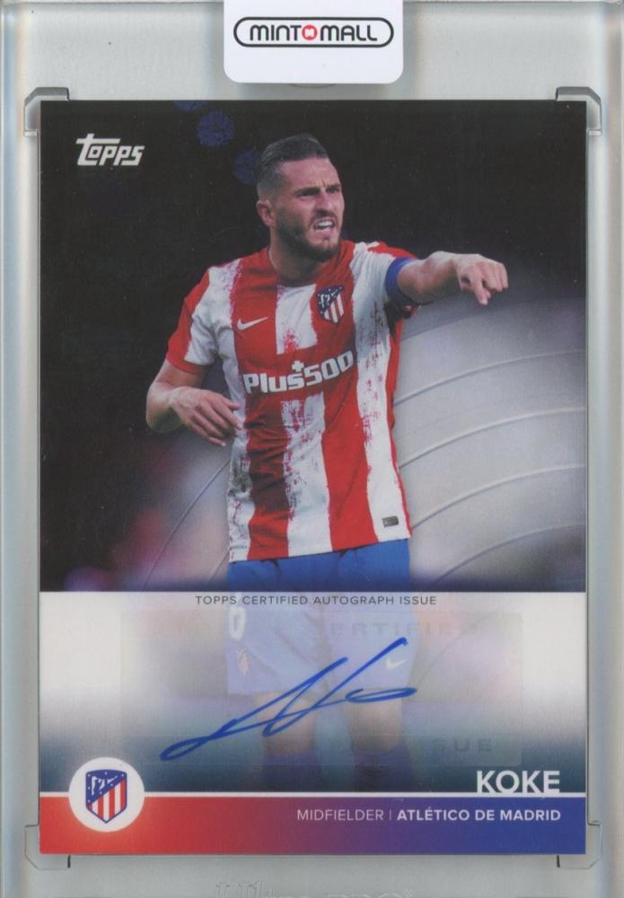 KOKE 1/1 1of1 topps Atletico