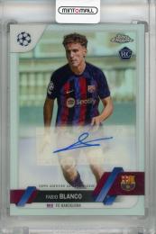 2022-23 Topps Chrome UEFA Club Competitions Fabio Blanco Autographs #CAFB  FC Barcelona