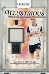 2024-25 Panini Impeccable English Premier League Lucas Bergvall Illustrious Materials #30【14/99】