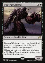 【SOI】【ENG】【Foil】《戦墓の巨人/Diregraf Colossus》