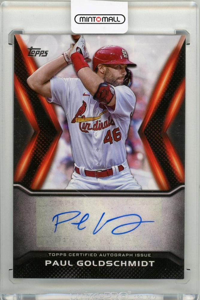 topps2022 ゴールドシュミット　サイン　PAUL GOLDSCHMIDT