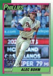 2025 Topps SERIES.2 MLB #90B2-21 Alec Bohm【'90 Topps】インサートカード