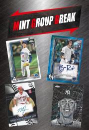 MINT GROUP BREAK グループブレイク MLB 2025 TOPPS CHROME BASEBALL DELIGHT 1ケース + JUMBO 1ボックス MIXER #2 【ランダムチーム式】