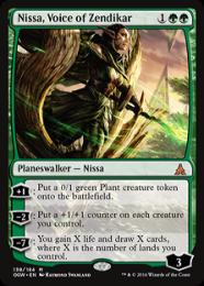 【OGW】【ENG】【Foil】《ゼンディカーの代弁者、ニッサ/Nissa, Voice of Zendikar》