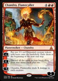 【OGW】【ENG】【Foil】《炎呼び、チャンドラ/Chandra, Flamecaller》