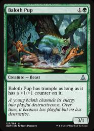 【OGW】【ENG】【Foil】《ベイロスの仔/Baloth Pup》