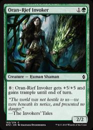 【BFZ】【ENG】《オラン=リーフの発動者/Oran-Rief Invoker》