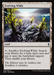 【BFZ】【ENG】《進化する未開地/Evolving Wilds》