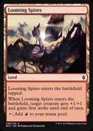 【BFZ】【ENG】【Foil】《そびえる尖頂/Looming Spires》