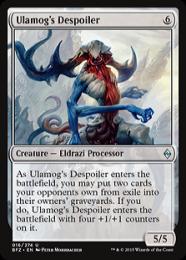 【BFZ】【ENG】【Foil】《ウラモグの強奪者/Ulamog's Despoiler》