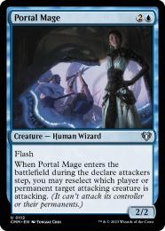 【CMM】【ENG】【Foil】《門の魔道士/Portal Mage》