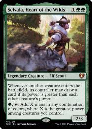 mtg 大戦祭限定 桐箱付 フルプロテクトスリーブ　野生の心、セルヴァラ ミントモール / MINT GAMES MTG(東日本橋) / 【CMM】【ENG】【Foil