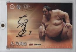 2013 BBM 大相撲カード レジェンド GLORY 大乃国康 直筆