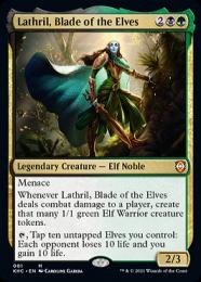 【KHC】【ENG】【Foil】《エルフの刃、ラスリル/Lathril, Blade of the Elves》