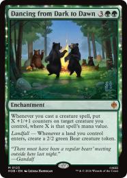 夜半から明け方まで踊る 1枚 サージFoil ミントモール / MINT GAMES MTG(東日本橋) / 【HOB】【ENG】〈123-M-G